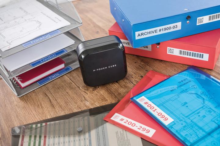 Actual product image Brother P-Touch Cube Plus P710