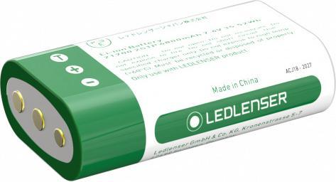 Actual product image Ledlenser 2x 21700 Li-Ion Rechargeable Battery Pack Box