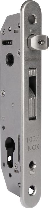 Produktbild Locinox Rohrrahmenschloss Fortylock mit Hakenriegel, PZ 92,DM 20 mm,Stulp rund,Edelstahl (1 Stk.)