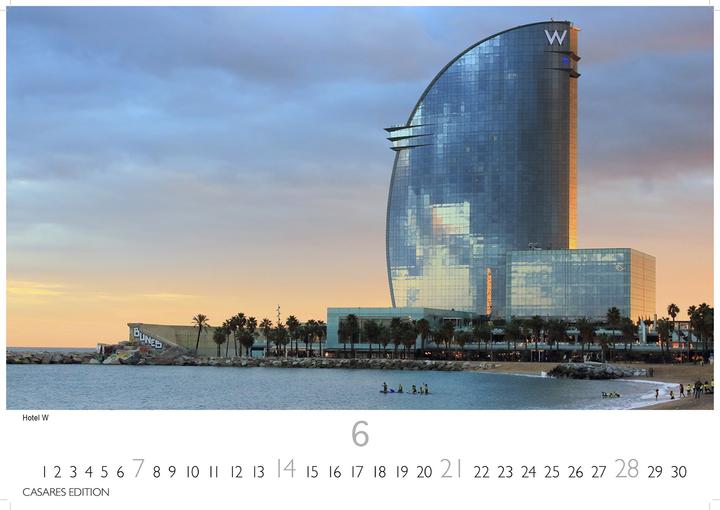 Actual product image Barcelona 2026 L 35x50cm (35 x 50 cm, German)