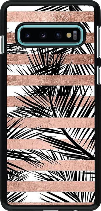 Image du produit PhoneLook Coque Palm trees gold stripes (Samsung Galaxy S10)