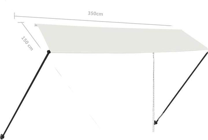 Actual product image VidaXL Remus (350 x 150 cm)