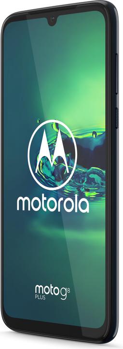 Actual product image Motorola G8 Plus (64 GB, Dark Blue, 6.30", Hybrid Dual SIM, 48 Mpx, 4G)