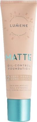 Produktbild Lumene Matte Oil-Control Foundation 2 Soft Honey 30ml