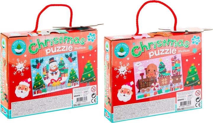 Actual product image Grafix Christmas puzzle (30 pieces)