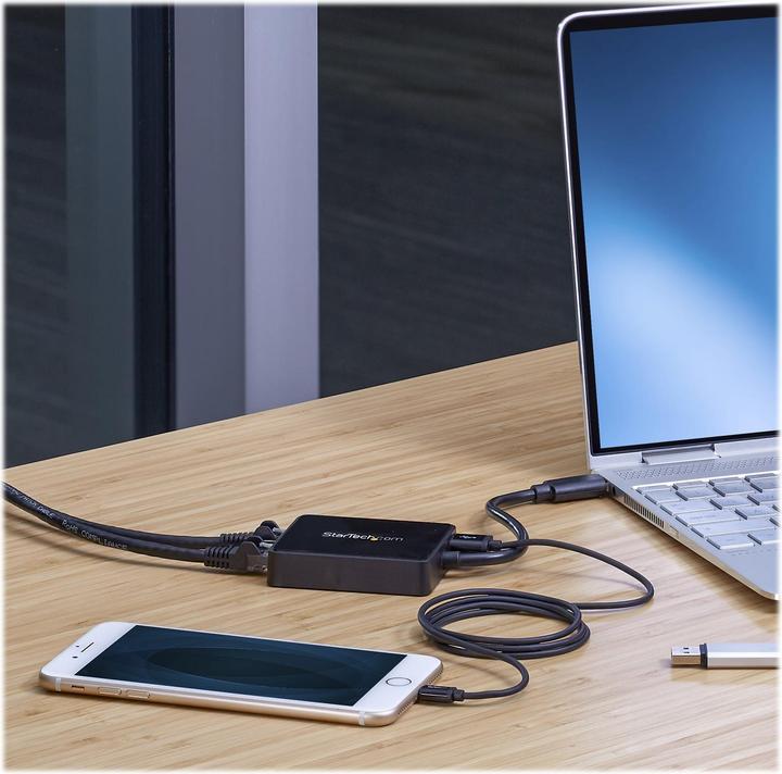 Produktbild StarTech USB 3.0 Dual Port Gigabit Nic (USB, RJ45 Gigabit Ethernet (2x))
