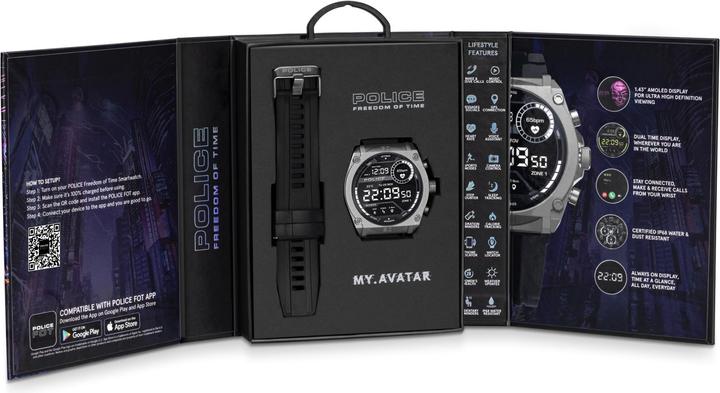 Immagine prodotto Police Il mio smartwatch Avatar (45 mm)