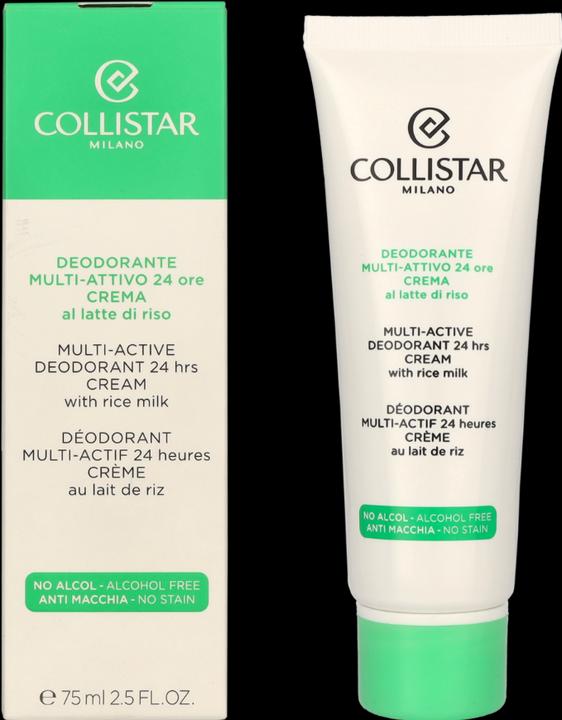 Actual product image Collistar Multi-Active Deodorant 24 H with Rice Milk (Crème, 75 ml)