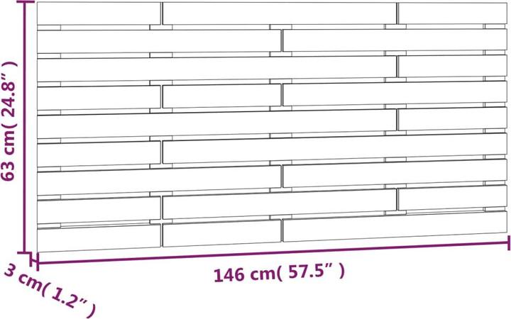 Immagine prodotto VidaXL Oksiutka (146 x 3 x 63 cm)