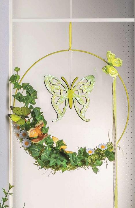 Image du produit Glorex Fleur en bois avec pendentif, naturel (0.70 cm)