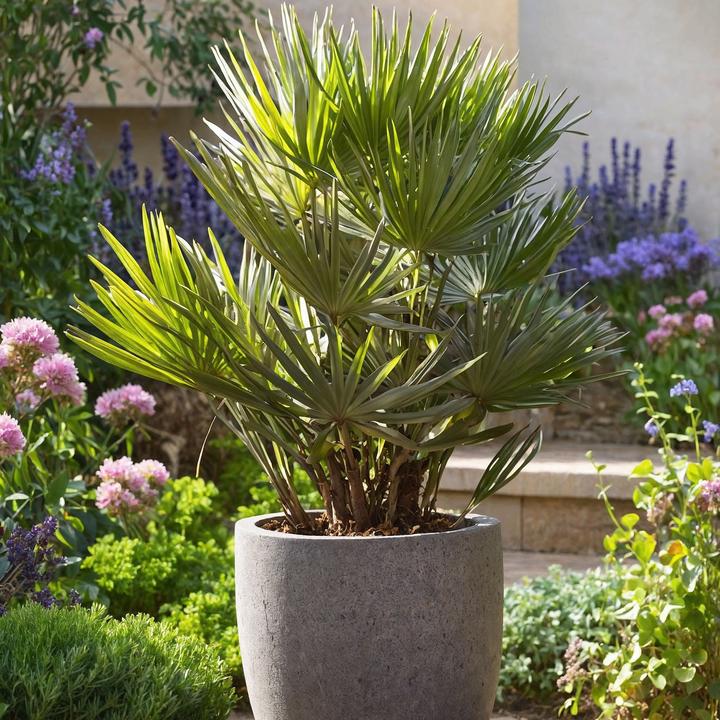 Produktbild Plant in a Box Chamaerops 'Vulcano' - Vulkan Zwergpalme (45 cm)