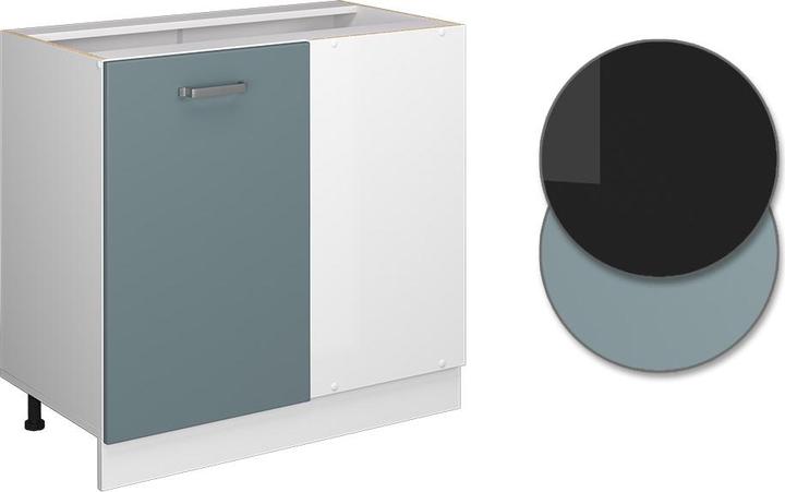 Actual product image Vicco Eckunterschrank R-Line (86 x 60 x 81.5 cm)