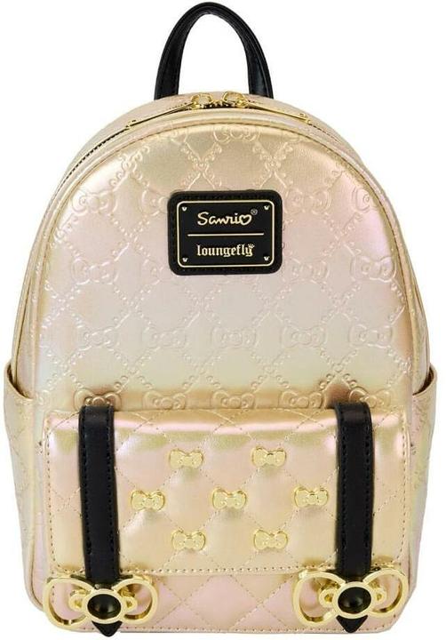 Produktbild Loungefly Hello Kitty 50th Anniversary by Mini Rucksack Metallic Gold