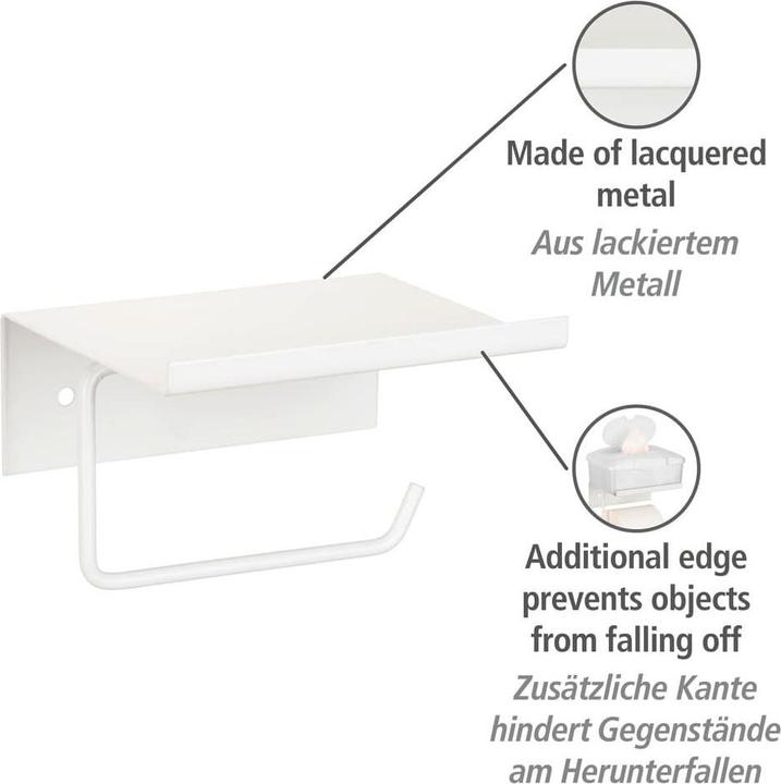 Image du produit Wenko Support de papier toilette. Desulo