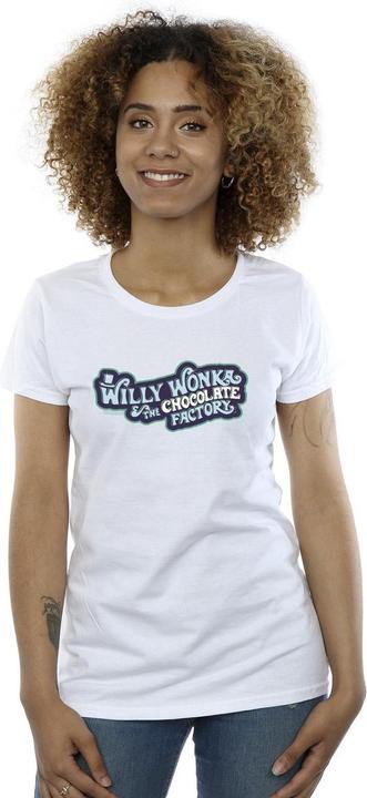 Produktbild Willy Wonka & the Chocolate Factory Chocolate Factory Logo TShirt (S)