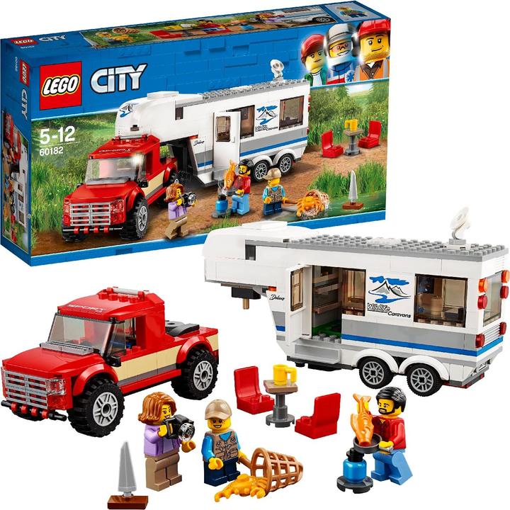 Actual product image LEGO Pickup & Caravan (60182, LEGO City)