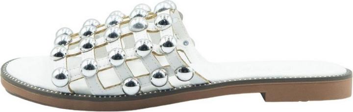 Actual product image Where's That From Womens/Ladies Kellie Caged PU Wide Sliders (37)