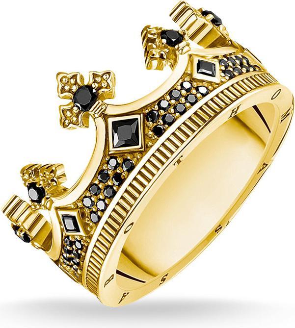 Produktbild Thomas Sabo Ring Krone Gold (48, 925 Silber)