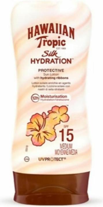 Actual product image Hawaiian Tropic Silk Hydration (Suntan cream, SPF 15, 180 ml, 222 g)