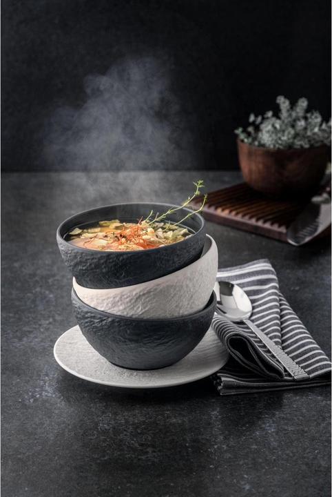 Actual product image Villeroy & Boch Manufacture Rock snack bowl (14 cm, 0.43 l, 4 x)