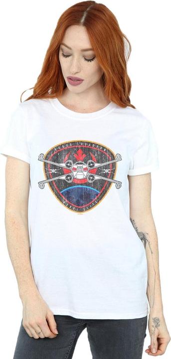 Immagine prodotto Star Wars Rebel Elite Badge Maglietta Ampia Donna (XL)