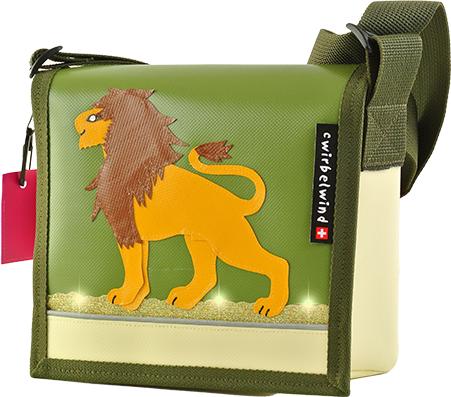 Immagine prodotto Cwirbelwind Borsa per asilo nido con glitter del leone orgoglioso