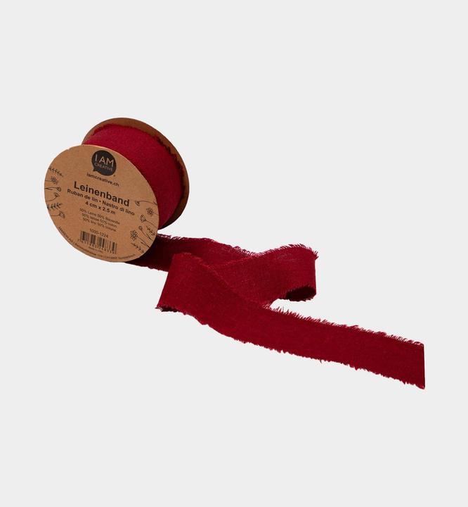 Produktbild I Am Creative Leinenband, vielseitiges Geschenkband (Geschenkband, 1 x)