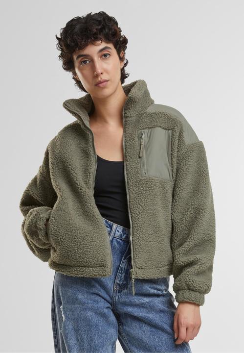 Image du produit Urban Classics Ladies Sherpa Mix Jacket - 117655 (3XL)