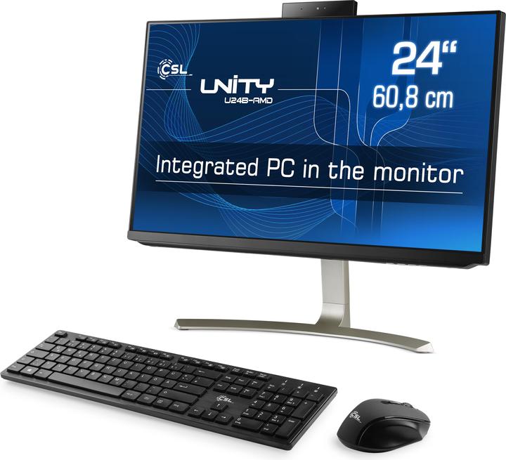 CSL AIO Unity U24B-AMD (AMD Ryzen 5 5600G, 16 GB, 1000 GB, AMD Radeon Graphics)