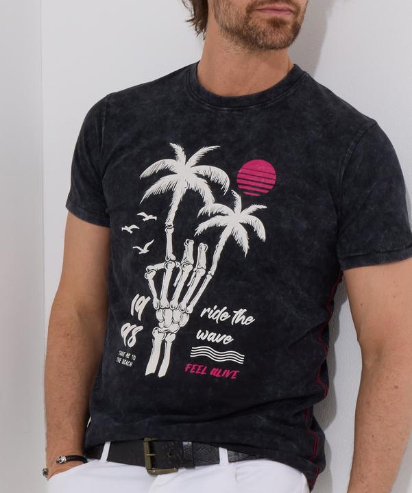 Produktbild Joe Browns Palm Tree Skeleton Graphic Short Sleeve T-Shirt (S)