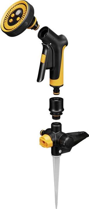 Actual product image Fiskars 1070830 Comfort Rasensprenger (Spray sprinklers)