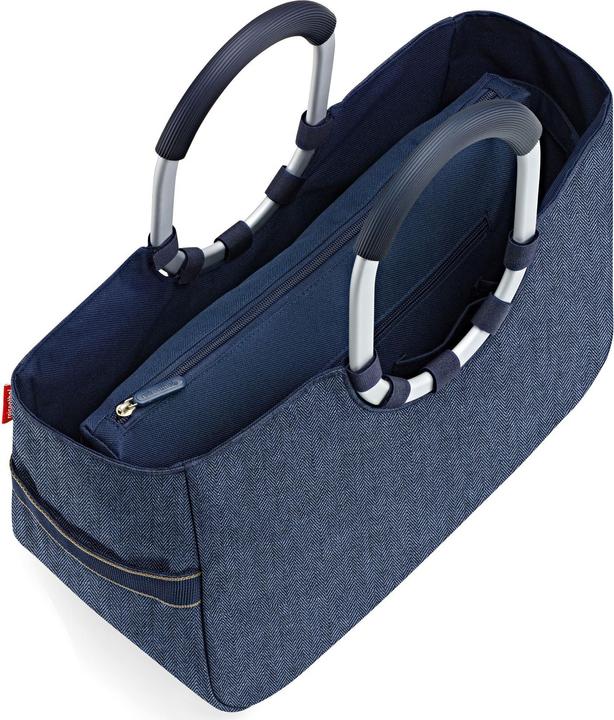 Produktbild reisenthel Einkaufskorb Loopshopper M Herringbone Dark Blue