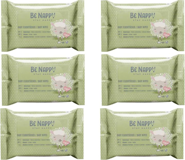 Be Nappy Feuchttücher (240 Stück)
