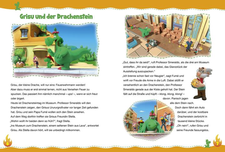Produktbild Panini Grisu Der kleine Drache: Meine liebsten Gutenachtgeschichten (Deutsch, Claudia Weber, 2024)