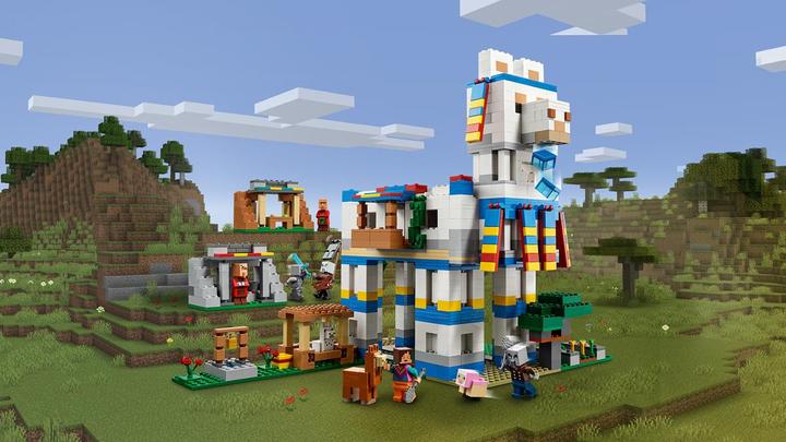 Produktbild LEGO Das Lamadorf (21188, LEGO Minecraft)