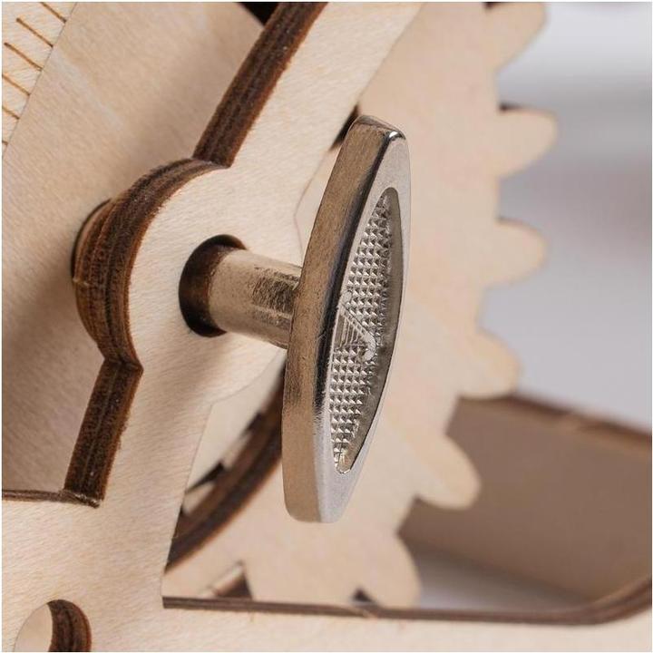 Actual product image Robotime Wooden clockwork kit (166 pieces)