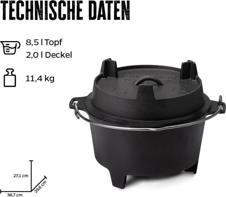 Produktbild Grillfürst Dutch Oven BBQ Edition DO9