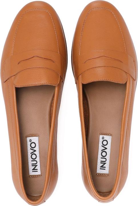 Actual product image Inuovo This classic slip-on shoe from convinces with its simple elegance in a penny loafer look. (42)