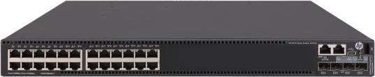 Produktbild HPE E N FlexNetwork 5510 HI Switch PoE+, 4 SFP+ Ports, 1 Slot, MACsec Support (24 Ports)