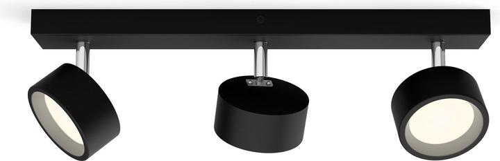Image du produit Philips Bracia Spot 3x5.5W 2700K noir (1650 lm)