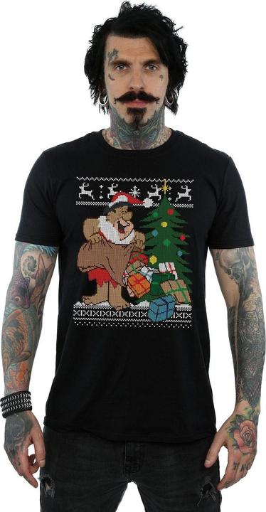 Produktbild The Flintstones Christmas Fair Isle TShirt (S)