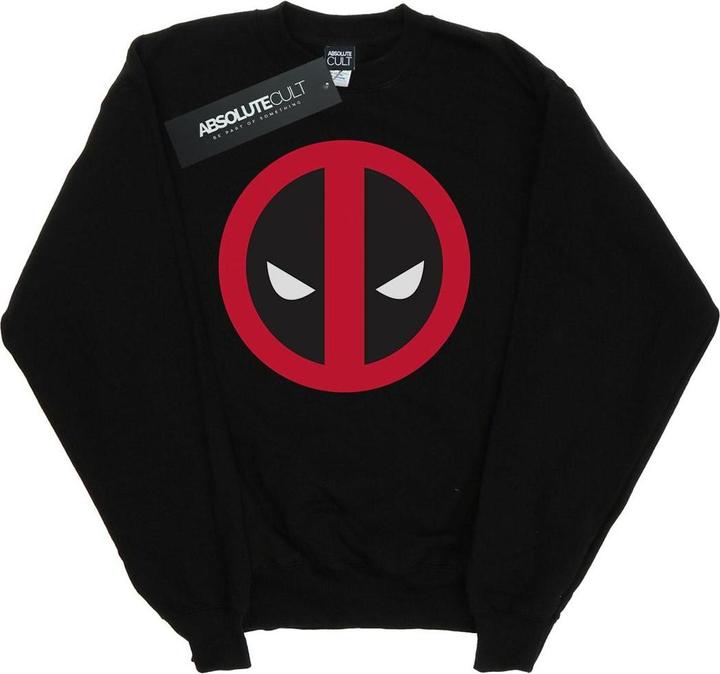 Actual product image Mens Deadpool Large Clean Logo Sweatshirt (S)