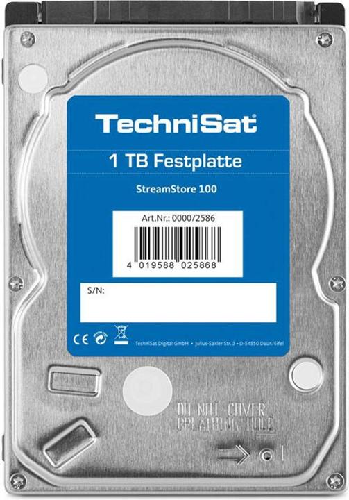 TechniSat Streamstore 100 (1 TB, 2.5")