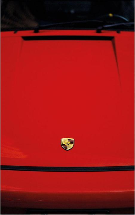 Actual product image Plakativ Porsche Rot Poster A2 (59.4 x 42 cm)