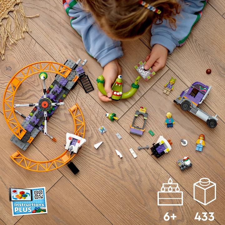 Immagine prodotto LEGO Camion con giostra spaziale (60313, LEGO City)
