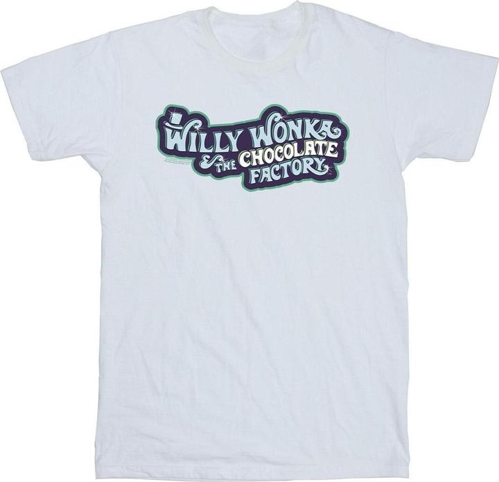 Produktbild Willy Wonka & the Chocolate Factory Chocolate Factory Logo TShirt Jungen (152, 158)