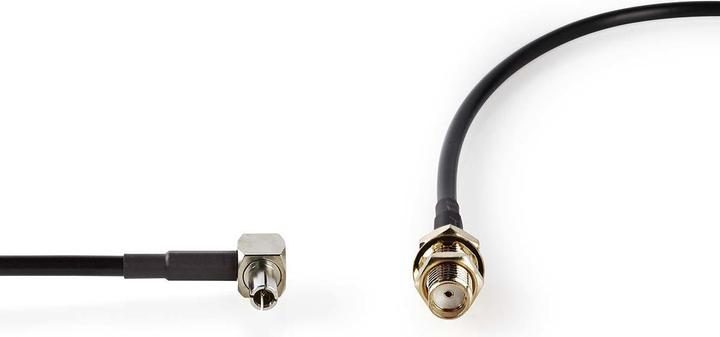 Immagine prodotto Nedis Cavo antenna | Presa SMA | TS9 | Placcato oro | 50 Ohm | Schermato individualmente | 0,20 m | (50 dB, Cavi antenna)