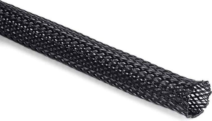 HellermannTyton Polyester Expandable Braided Sleeve,40mm (Cable conduit, 1000 cm)