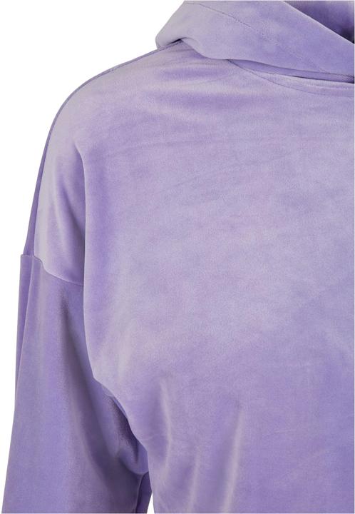Image du produit Urban Classics Sweat à capuche croisé en velours pour femmes (4XL)