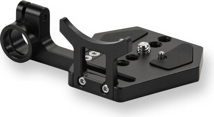 Actual product image Tilta Nucleus Nano 15mm Single Rod Mounting Baseplate for BMPCC 4K/6K (Quick coupling plate)
